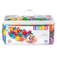 Intex Plastic Multi-Colored Balls for Bounce Houses (100 Large & 100 Small)
