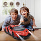 QUN FENG Remote Control Car Lamborghini Licensed 1:24 RC Car 2.4G,red