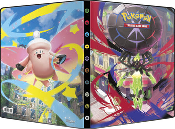 Ultra PRO Pokémon Mega Evolution Perfect Order 9-Pocket Portfolio Binder - Mega Zygarde & Mega Clefable - Holds 252 Standard Size Cards