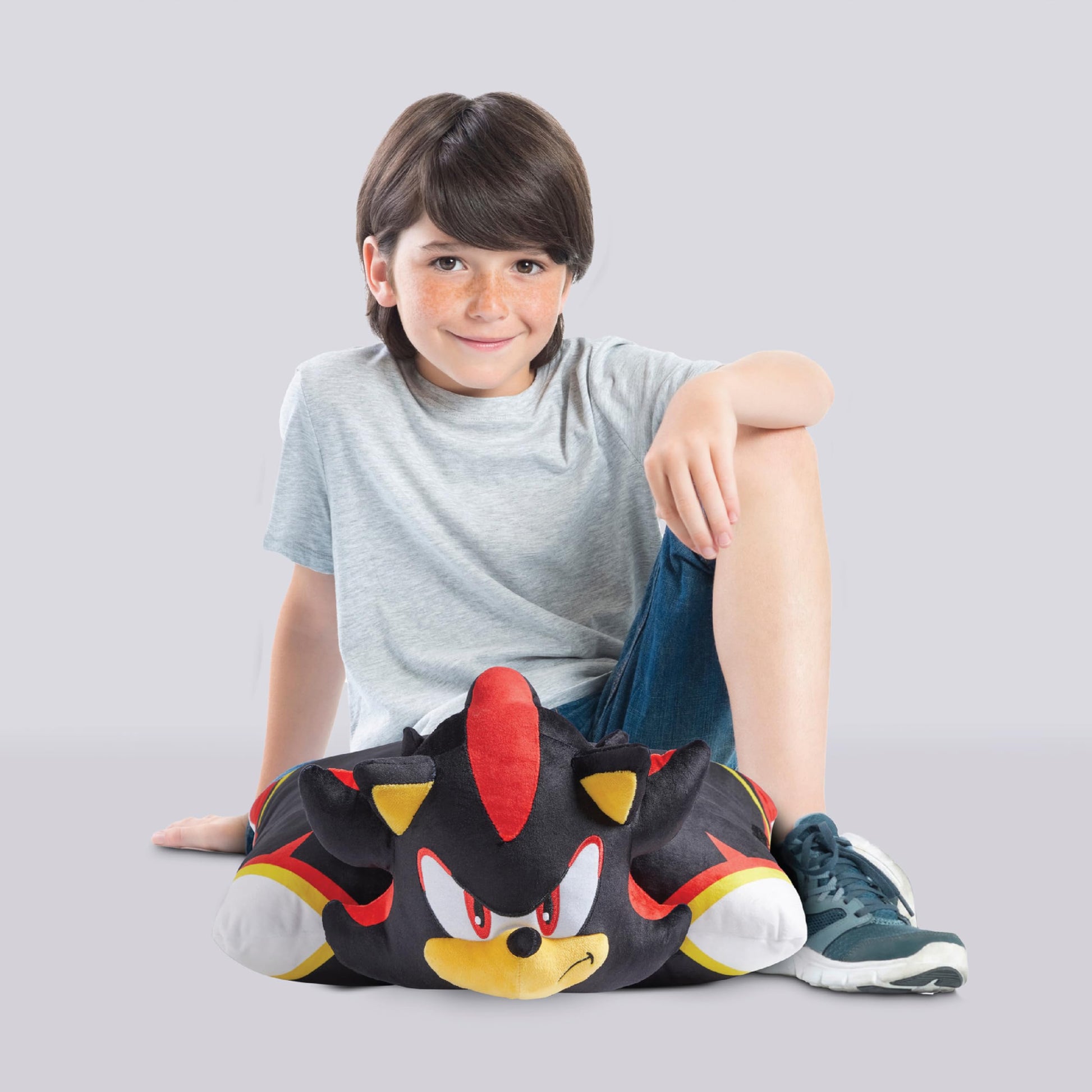 Pillow Pets Sonic Shadow the Hedgehog, 16" Plush Toy