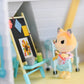 Sunny Days Entertainment Honey Bee Acres Paint & Color Art Fun - 13 Piece Dollhouse Playset with Exclusive Fox Figure | Pretend Play Toys for Kids