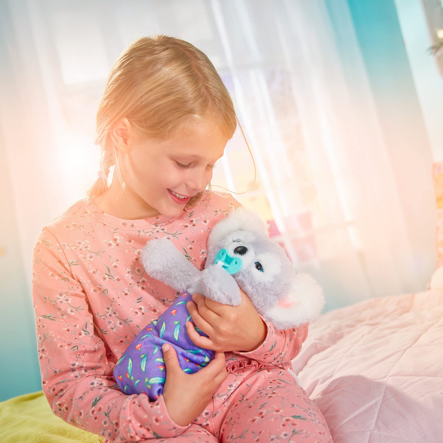 Little Live Pets Cozy Dozy Kip The Koala Bear - Over 25 Sounds and Reactions | Bedtime Buddies, Blanket and Pacifier Included | Stuffed Animal, Best