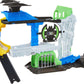 Hot Wheels Toy Car & Track Set, DC Batcave Playset with 1:64 Scale Batman Character Car, Includes Storage