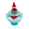 The Elf on the Shelf Frost Pips Mini Blooms Elf Baby Girl with Brown Eyes - Includes Frost Flower Cradle - for Ages 3 Years and Above