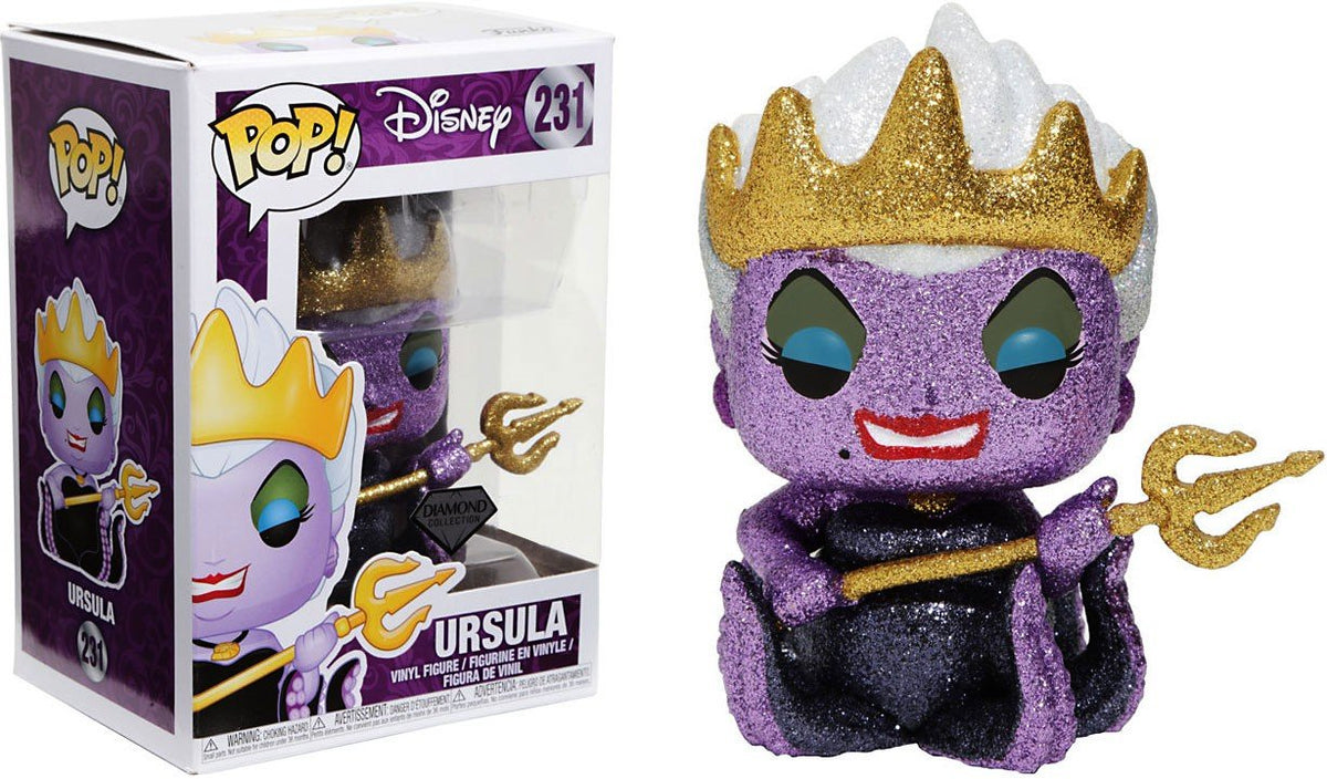 Disney Villains Ursula Glitter Exclusive Pop Figure