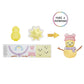 Rainbow High Winter Wonderland Sunny - Yellow 11” Fashion Doll with Magic Snow Hidden in Fashion That Puffs Up with Water, and Snowman Kit, for Kids