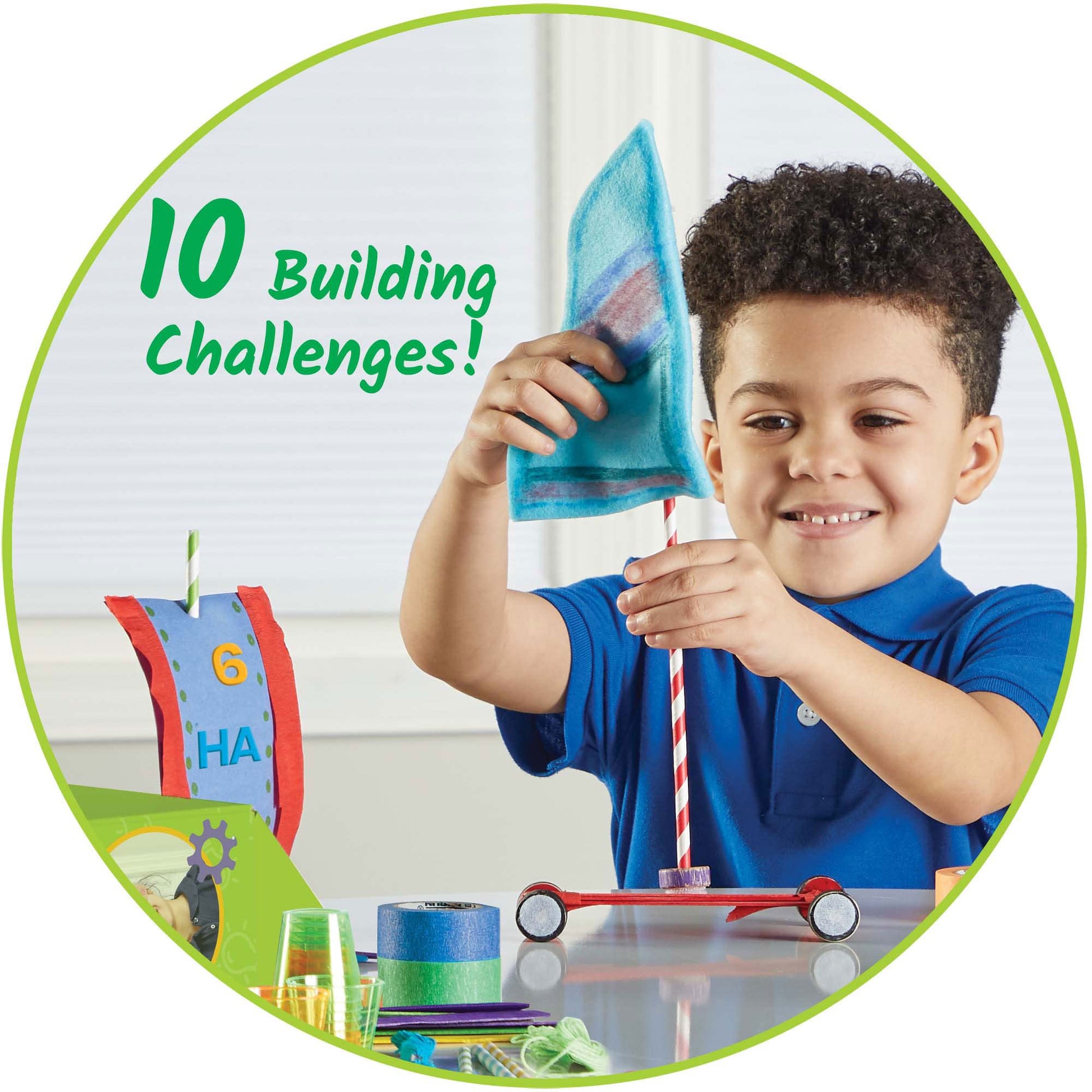 hand2mind Ultimate Inventor Toolkit, Ages 5+, Kids Inventing Kit, Ultimate Craft Kit, Science Projects for Kids, Engineering Toys for Kids, STEM