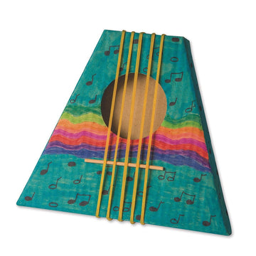 S&S Worldwide-CF-9985 Make-A-MandoHarp Craft Kit (Pack of 12), 8 in X 7 in