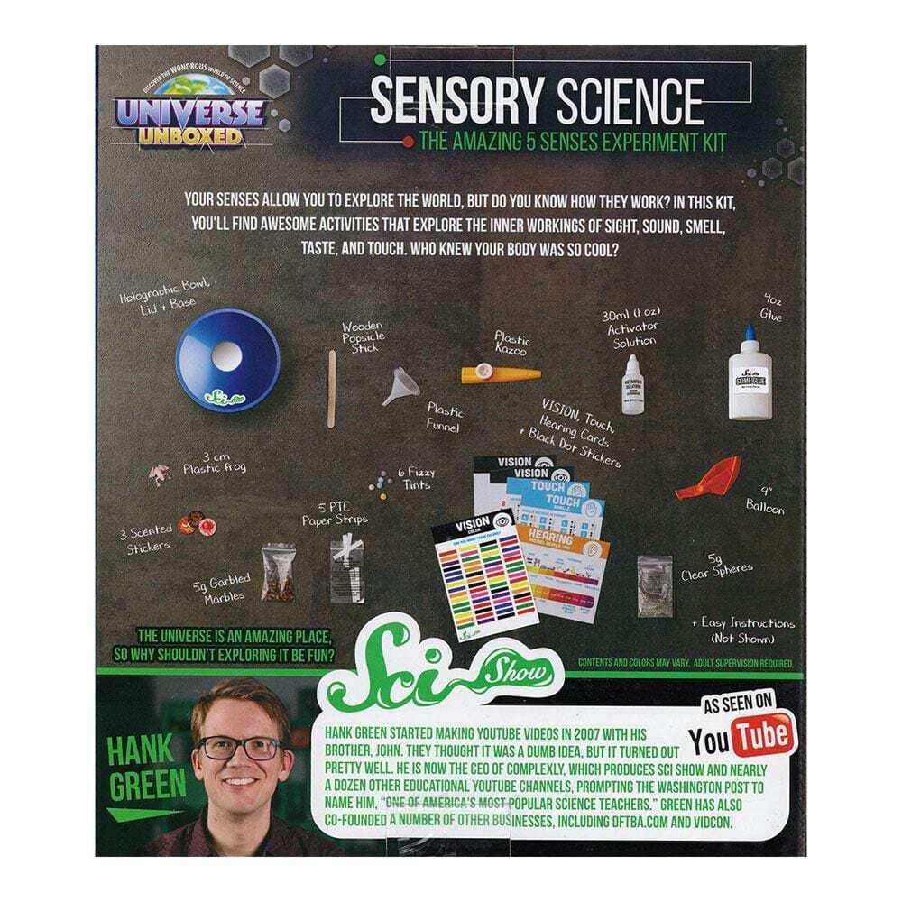 Be Amazing! Toys Universe Unboxed by Scishow: Sensory Science Lab