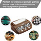 LEAP Chess Clock Digital Chess Timer Professional for Board Games Timer with Alarm Function (Official Store) Wood Appearance