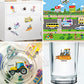 Reusable Sticker Books for Kids, Travel Removable Toddler Vehicle Sticker Books for 3 4 5 Year Old Girls Boys Birthday Gifts Educational Learning Toys