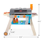 Melissa & Doug Deluxe Wooden Barbecue Grill & Smoker with Toy Food