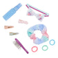 Our Generation Pretty Pom Poms Hairdressing Kit - Hair Clips, Brush, Hair Elastics and More - 46 cm Doll Accessories - Hairdresser Imagination Game