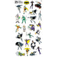 UNO Marvel and DC Cards Set - Bundle with Batman and Spiderman UNO Cards for Kids Plus Stickers, More | Batman and Spiderman Activities for Kids