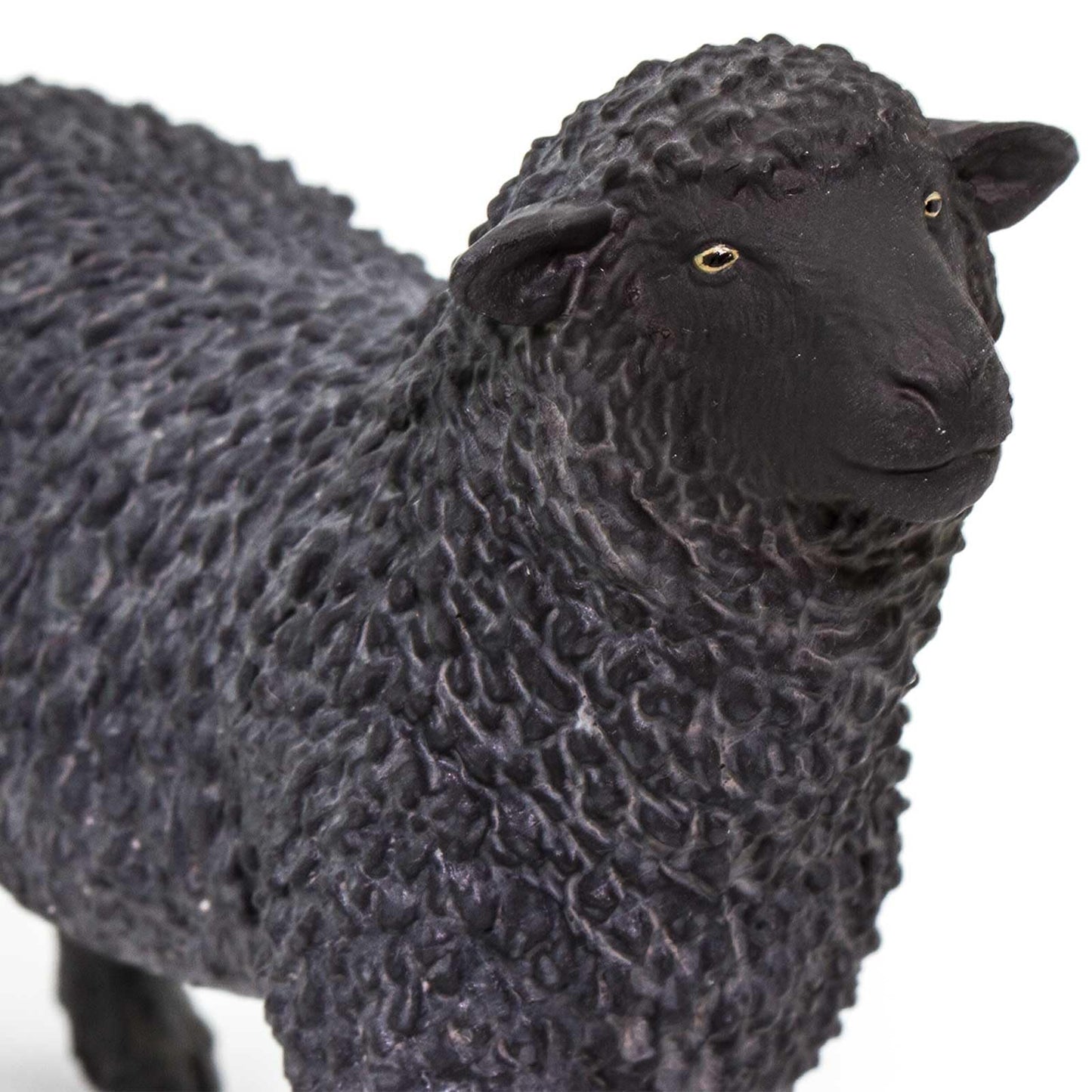Safari Ltd. Black Sheep Figurine - Realistic, Hand-Painted 3.25" Model Figure - Educational Toy for Boys, Girls & Kids Ages 3+