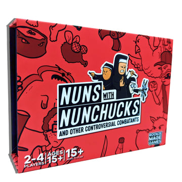 Rookie Mage Games Nuns with Nunchucks | Battle for World Domination in This Hilarous Card Game for Adults