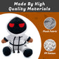 Adenzai 8.7" Foltyn Family Standard Plushies -Cute Halloween Plush Toy | Soft Stuffed Pillow | Kids' Room Decor for Birthdays & Holidays | White-8.7IN
