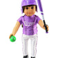 Purple Baseball Uniform Outfit 7pc for 18-Inch Dolls | Premium Quality & Trendy Design | Dolls Clothes