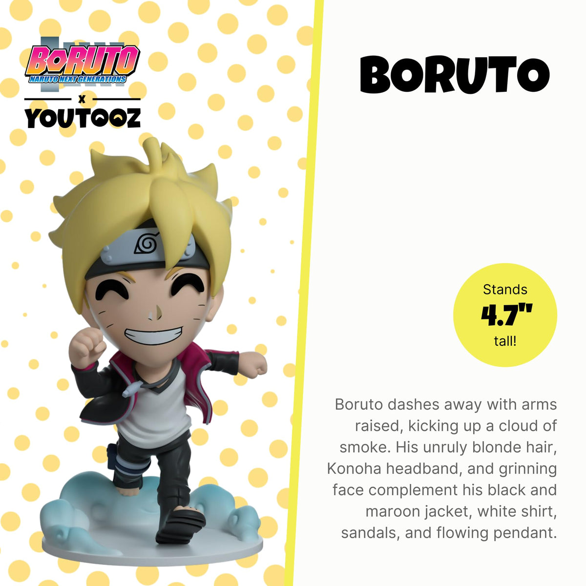 Youtooz Naruto Boruto Uzumaki Vinyl Collectible Figure
