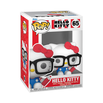 Funko POP! Sanrio: Hello Kitty - Hello Kitty Nerd - Collectable Vinyl Figure - Gift Idea - Official Merchandise - for Kids & Adults - Anime Fans