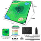 KEMLDIVS Golf Chipping Game Set, 71"x71" Sticky Golf Game with Sticky Balls