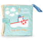 GUND Baby Sleepy Seas 123 Whale Soft Book Plush Stuffed Sensory Stimulating Toy, 8"
