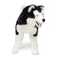 Melissa & Doug Giant Siberian Husky - Lifelike Stuffed Animal Dog (Over 2 feet Tall)