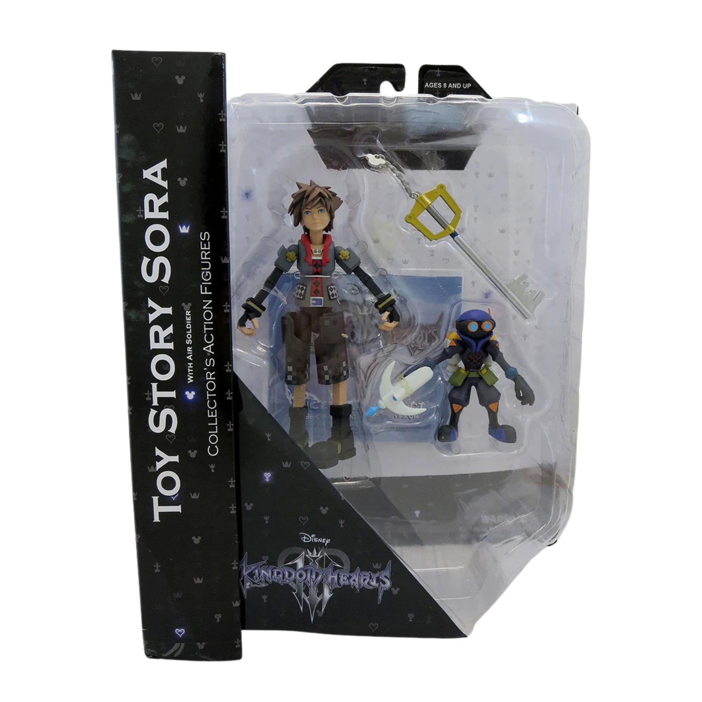 Diamond Select Toys Kingdom Hearts 3: Toy Story Sora & Air Soldier Heartless Select Action Figure Two Pack, Multicolor (JAN198861)