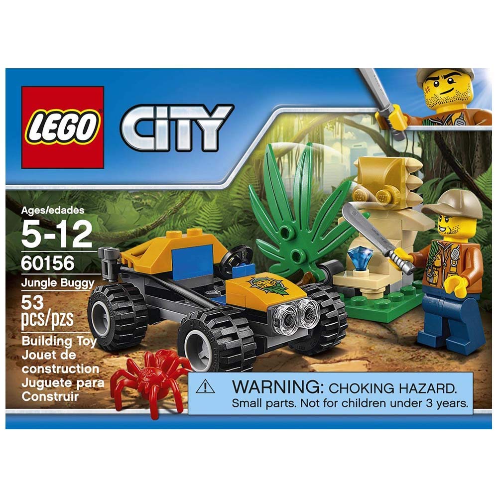 LEGO City Jungle Explorers Jungle Buggy 60156 Building Kit (53 Piece)