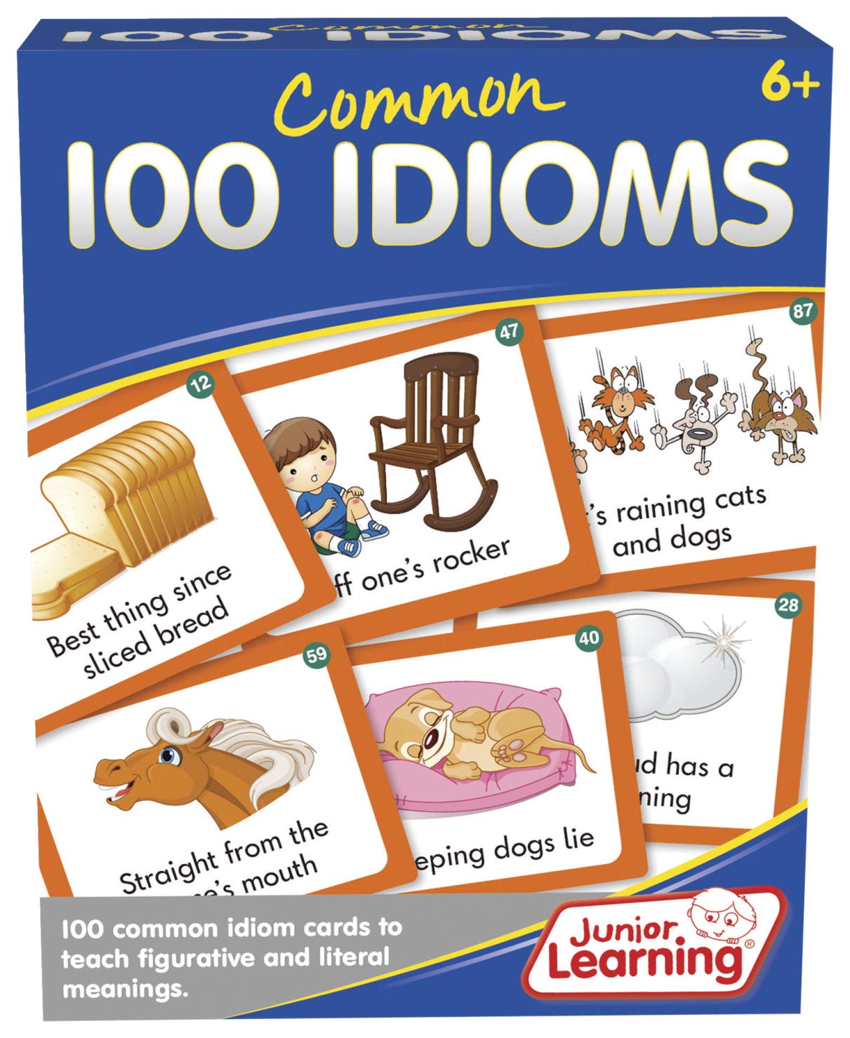 Junior Learning 100 Common Idioms, JL473