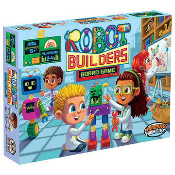 Robot Builders Board Game - Exciting Robot Building Competition for Kids Ages 5 and Up - Children Learn New Skills While Racing to Collect Matching