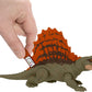 Jurassic World Dominion Dr Alan Grant & Dimetrodon Human and Dino Pack with 2 Action Figures, Toy Gift Set and Collectible
