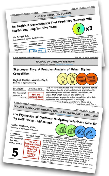 Academic Sh*tpost: A Publish or Perish Game Expansion