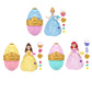 Mattel Disney Princess Toys, Small Doll Easter Egg Surprise with 1 Princess, 2 Skirts & 10 Play Accessories (Styles May Vary), Inspired by Movies