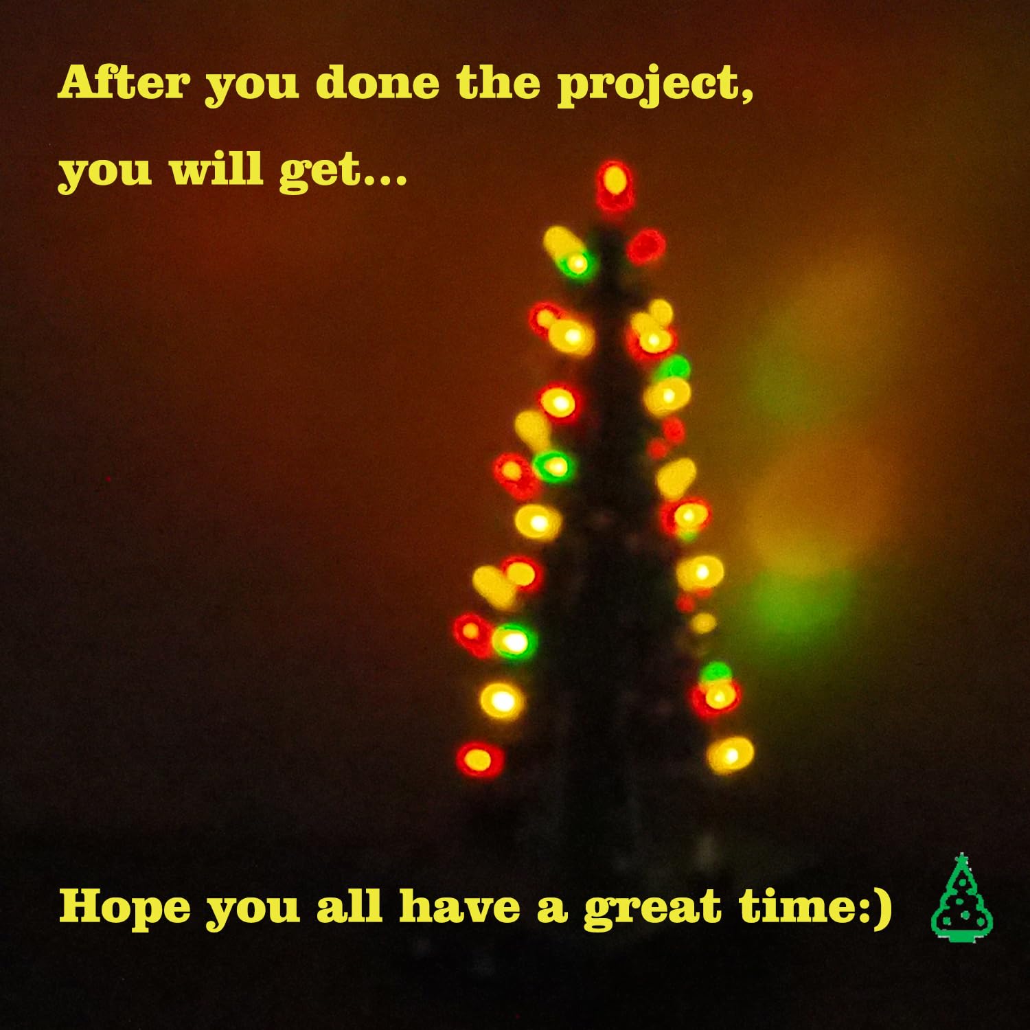 VOGURTIME Christmas Tree Soldering Project DIY 3D Xmas Tree Soldering Kit with LED Flashing Lights 3 Colors