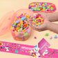 BIRANCO. Pop Beads, Jewelry Making Kit - Arts and Crafts for Girls 3-7 Years Old, Snap Beads Toys - Necklace, Bracelet, Ring Creative DIY Set - 520