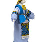 Exclusive Collectible Ukraine Motanka Doll Slavic Design Handmade Made in Ukraine 7.5" (Blue)