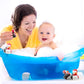 Windy City Novelties 50 Pack - 2" Assorted Winter Themed Rubber Ducky Bath Toys (Red/Red Penguin)