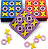 Tic Tac Toe (Bulk Pack of 120) 5"x5" Foam Tic-Tac-Toe Mini Board Game Toys for Kids, Birthday Party Favors, Goody Bag Stuffers, Classroom Prizes