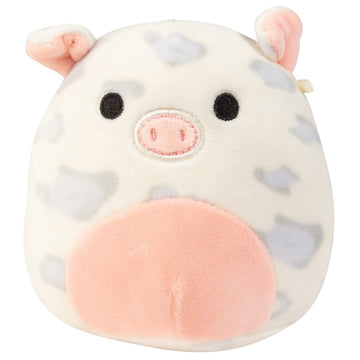 Squishmallows 5-Inch Rosie The Pig Mini Plush - Official Jazwares Plush - Collectible Squishy Soft Farm Stuffed Animals Toy - Gift for Kids, Girls