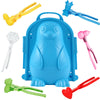 Holady 7 Pcs Snow Toys Set,Snowball Maker Tool and Sand Molds Beach Toys for Kids, Outdoor Winter and Summer Fun Set Toys
