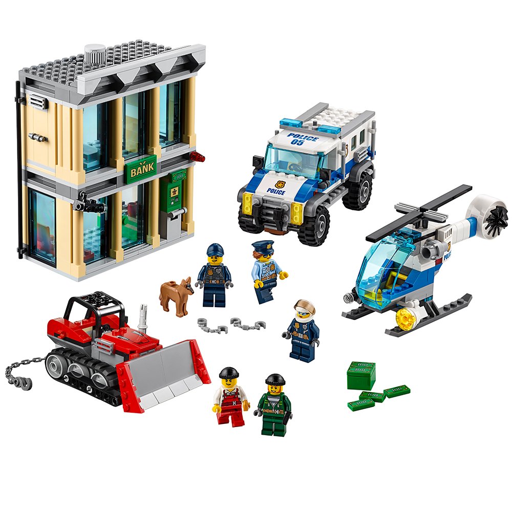 LEGO City Police Bulldozer Break-in 60140 Building Kit