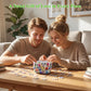 MONVIE 3D Puzzles Planter, Flowers Ornamental Style