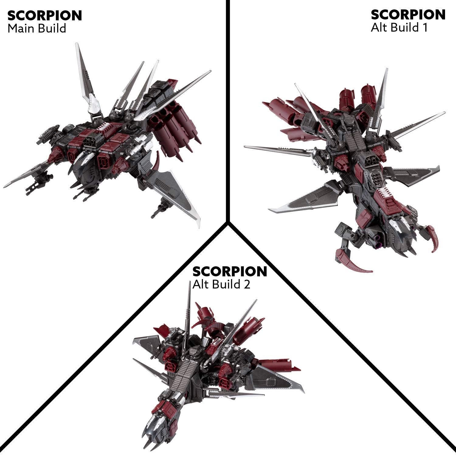 Snap Ships - Scorpion K.L.A.W. Troop Dropper - Construction Toy for Custom Building and Battle Play - Ages 8+