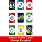 Mattel Games DOS Second Edition Card Game for Kids & Families, Color Blind Accessible Deck for Groups & Parties