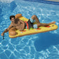 Ocean Blue Deluxe Pizza Slice Swimming Pool Float (2 Pack)