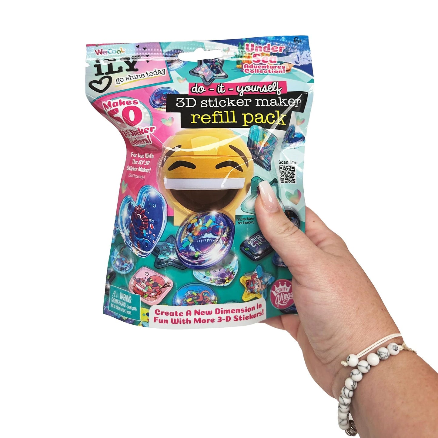 COMPOUND KINGS 3D Sticker Refills - Undersea Adventure