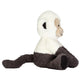 Lambs & Ivy Jungle Party White/Gray Plush Monkey Stuffed Animal Toy - Charlie