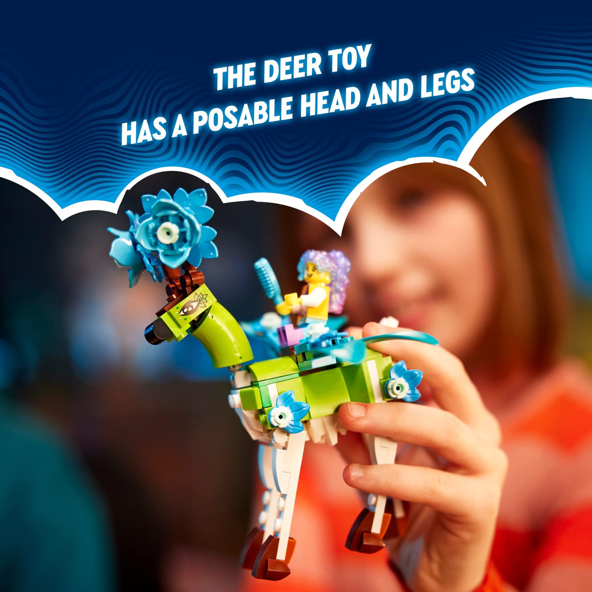 LEGO DREAMZzz Stable of Dream Creatures 71459 Fantasy Animal Toy Set for Kids, 2 Building Options to Create Mythical Flying Pegasus or Forest