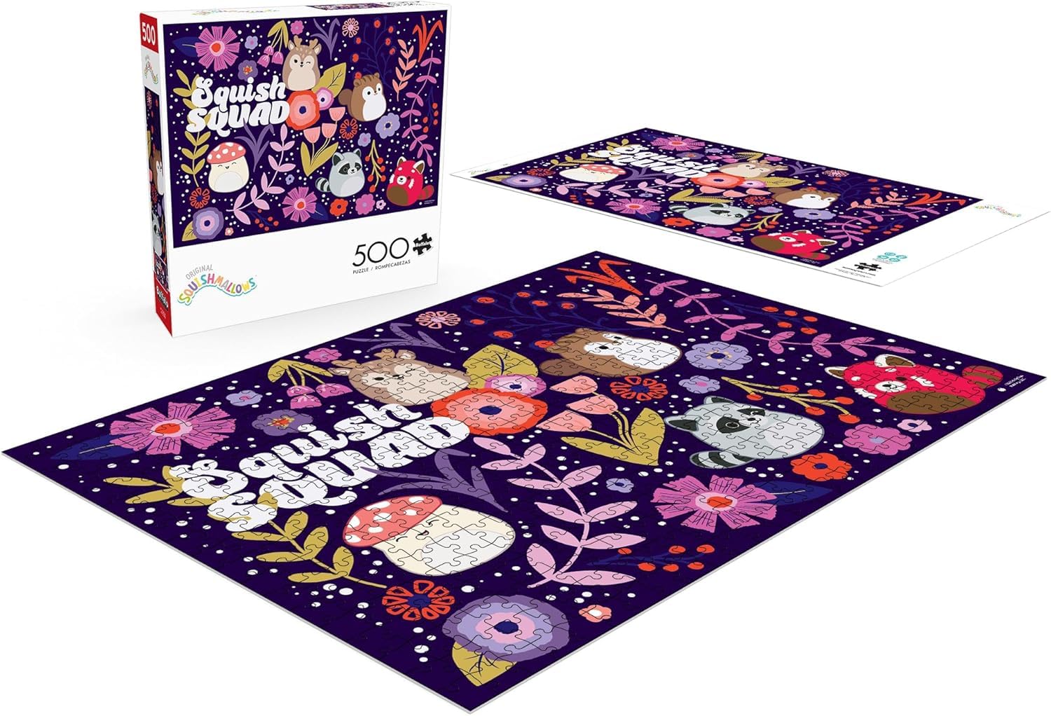 Buffalo Games - Squishmallow Squish Squad - 500 Piece Puzzle for Adults
